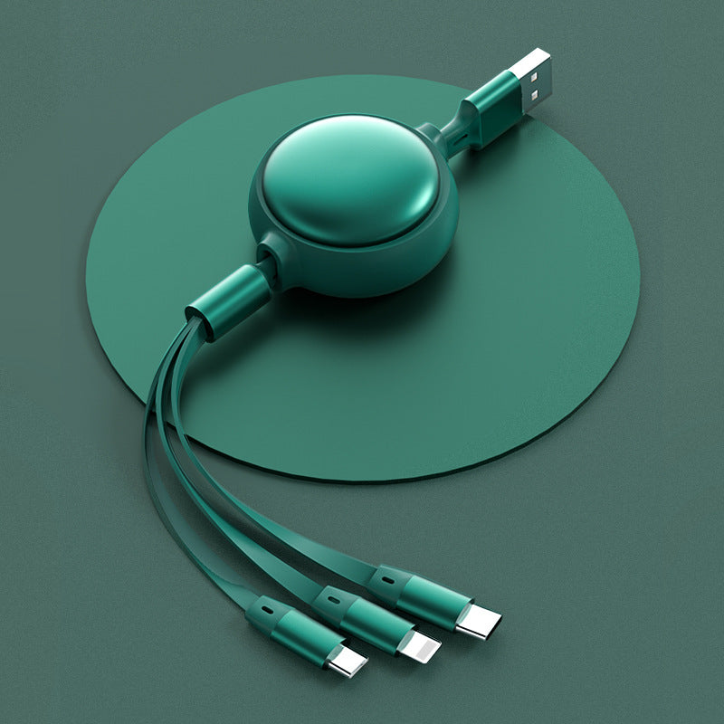 Retractable 3-in-1 USB Charging Cable – image 6