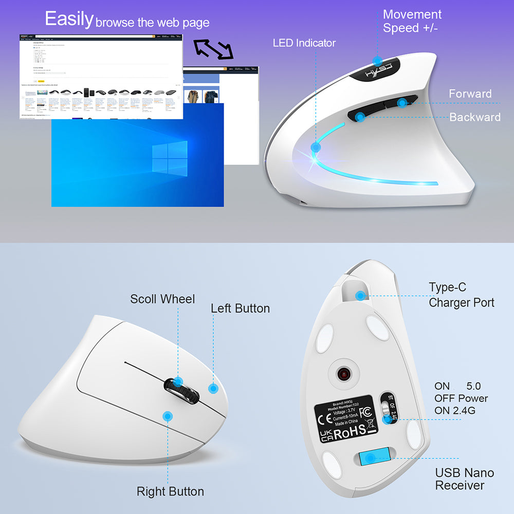 Ergonomic Vertical Mouse – image 14