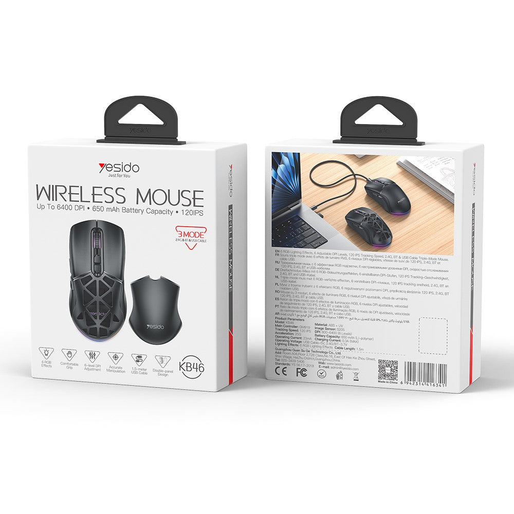 YESIDO KB46 Wireless Gaming Mouse – image 8