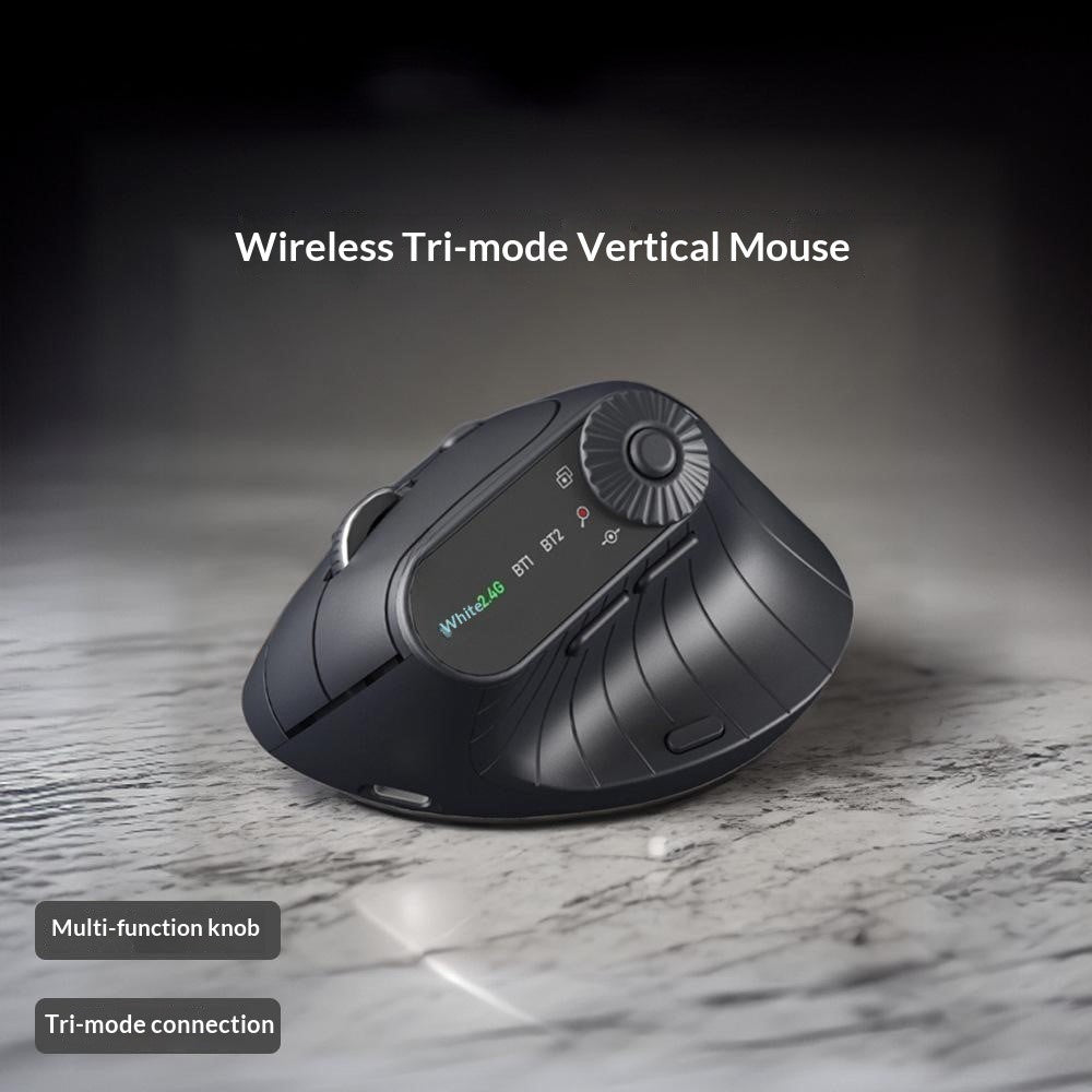 Ergonomic Vertical Mouse with LED Display – image 3