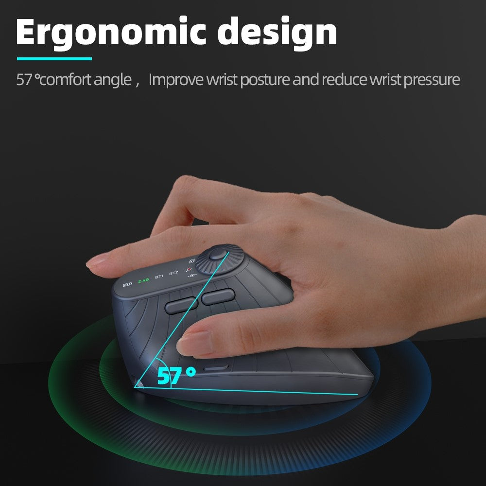 Ergonomic Vertical Mouse with LED Display – image 8