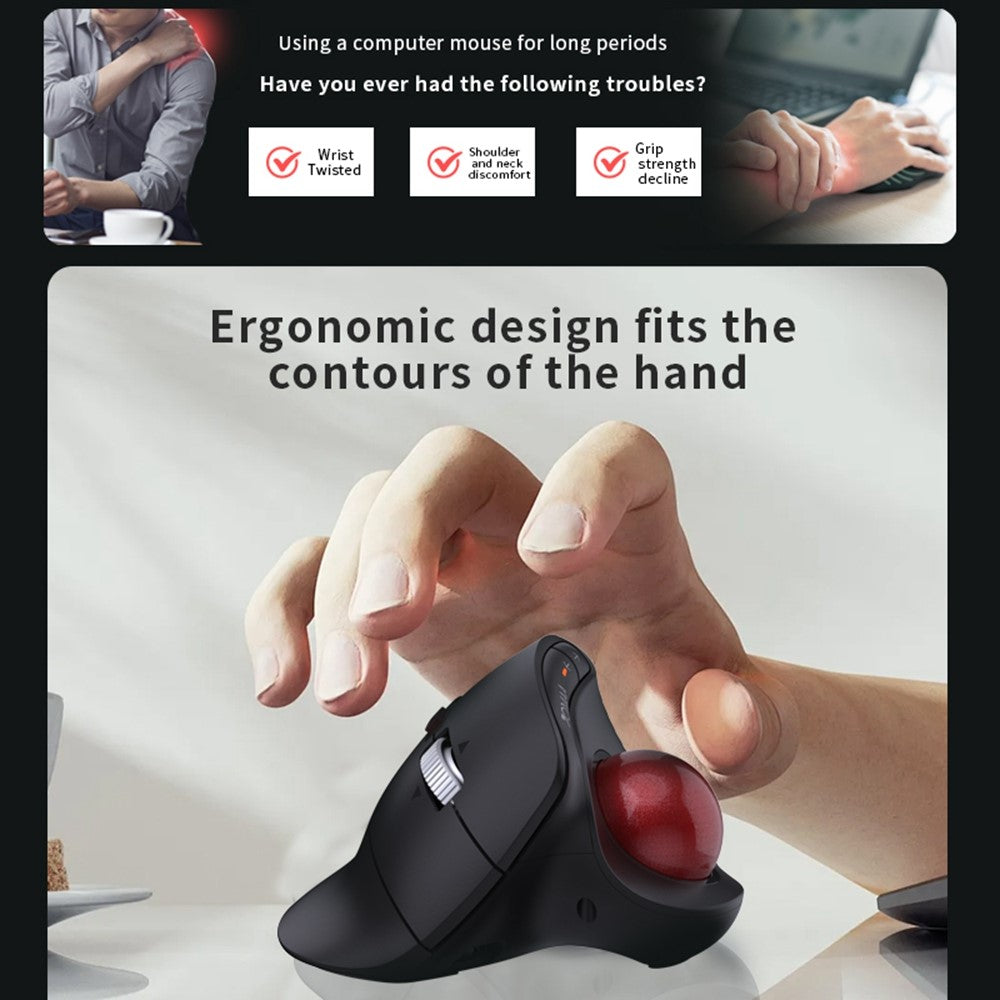 JOMAA JOM255 Wireless Trackball Mouse – image 11