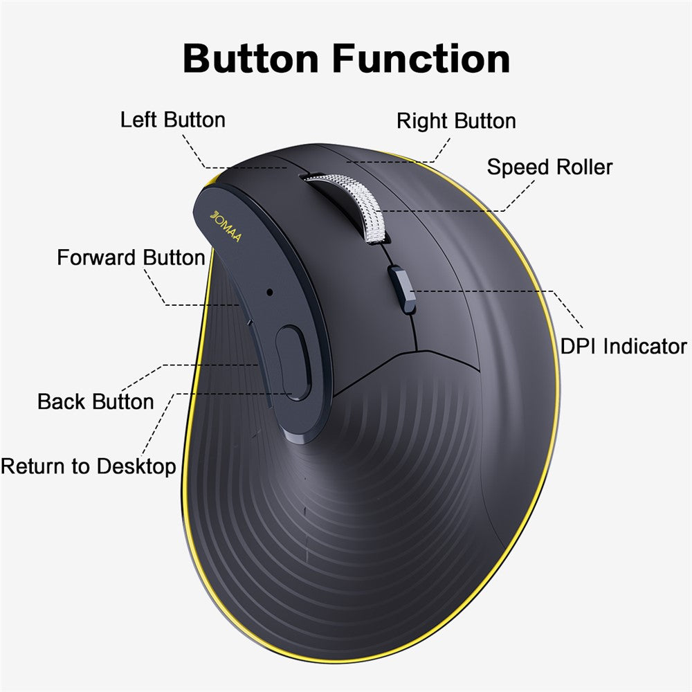 JOMAA JOM655 Silent Wireless Mouse – image 3
