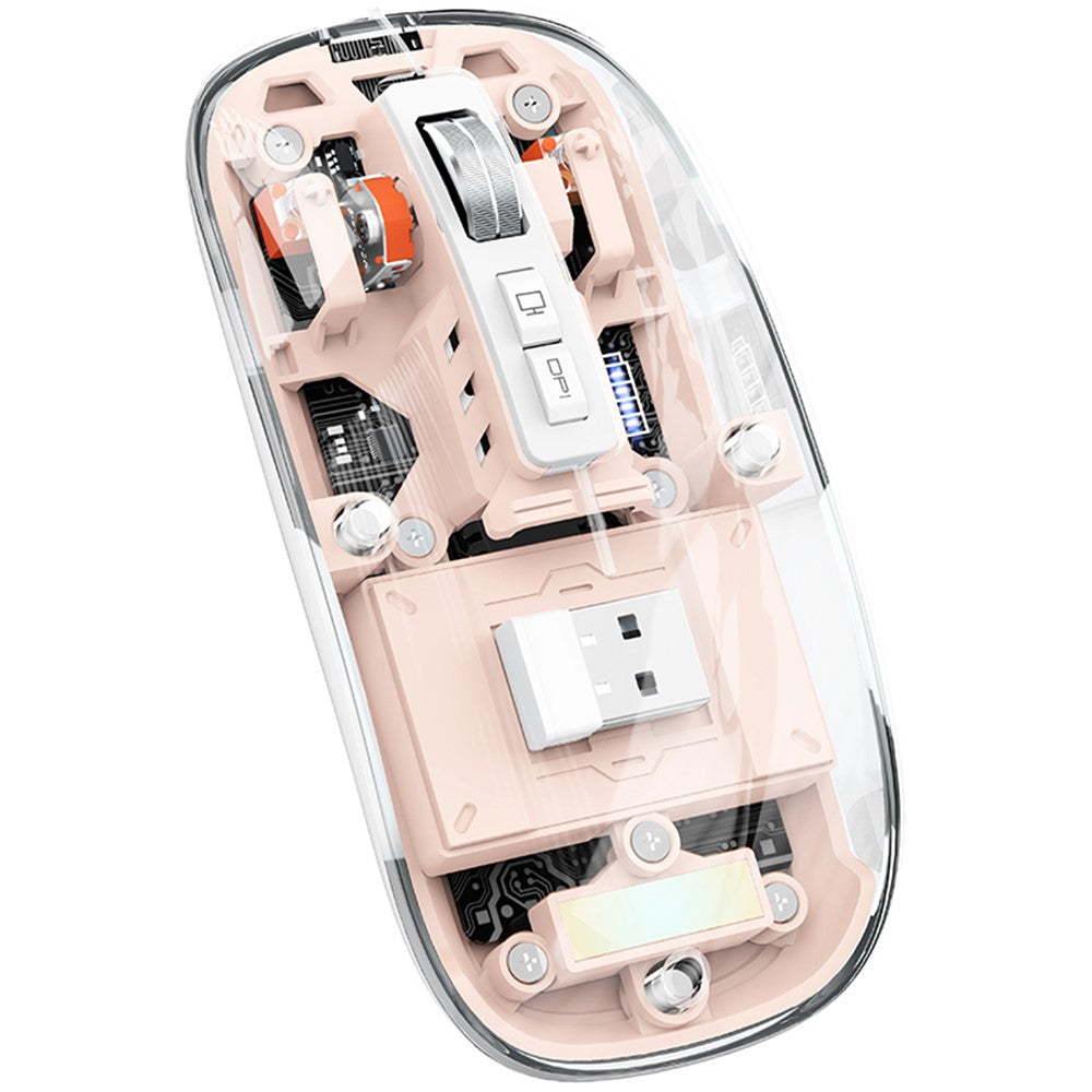 M133 Transparent Wireless Gaming Mouse – image 11