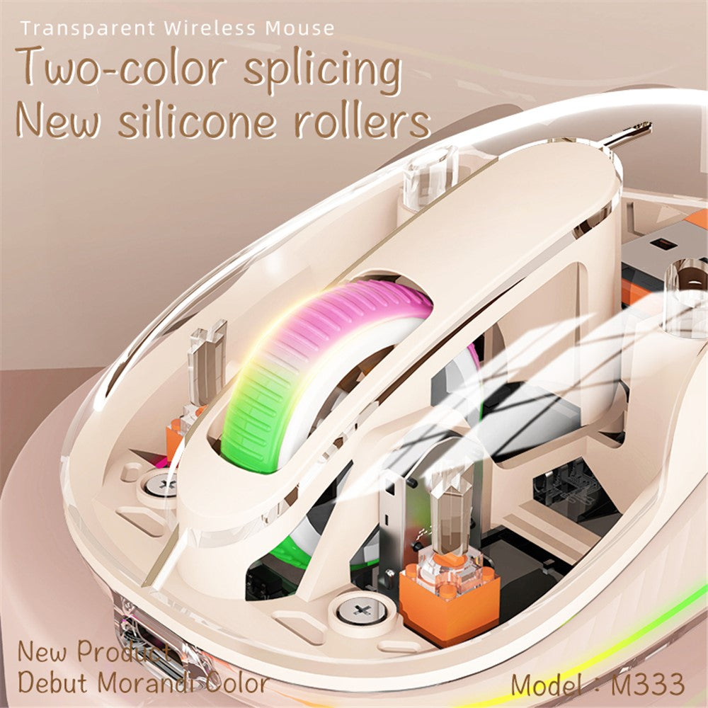 M333 Transparent Wireless Mouse – image 10