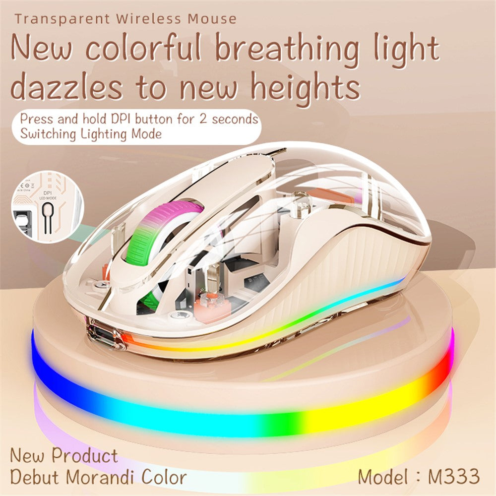 M333 Transparent Wireless Mouse – image 9