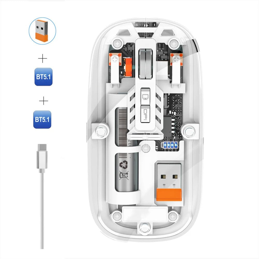 Transparent Silent Wireless Mouse – image 15