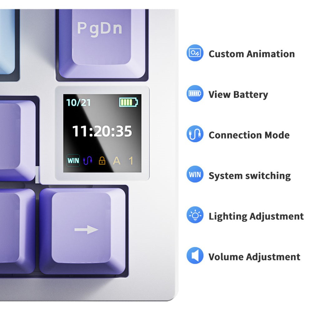 AJAZZ AK820 Pro Wireless Mechanical Keyboard – image 6