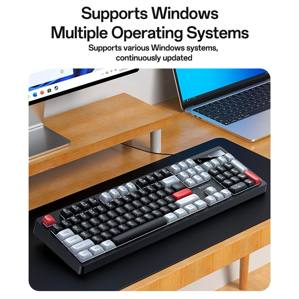 YESIDO KB44 104-Key Wired Keyboard – image 8