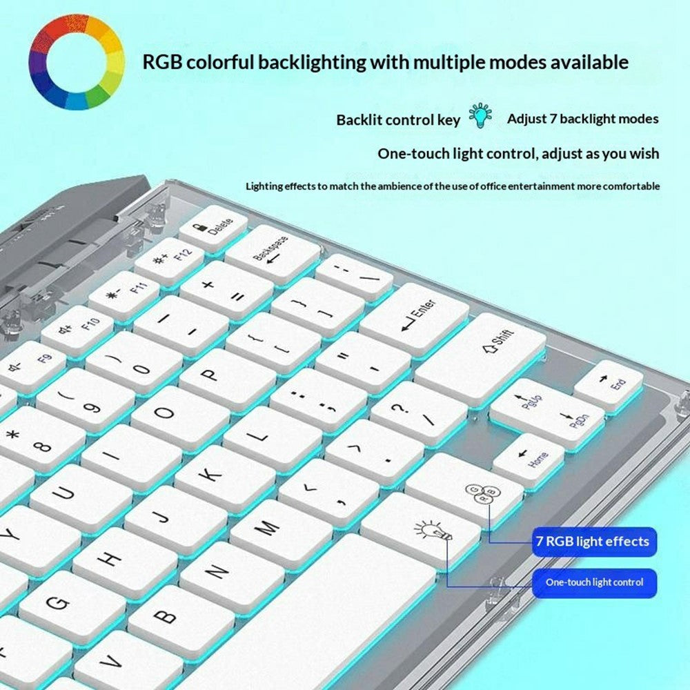 Foldable Transparent Wireless Keyboard – image 5