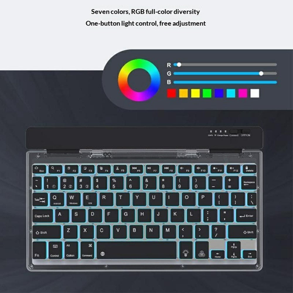 Foldable Transparent Wireless Keyboard – image 7