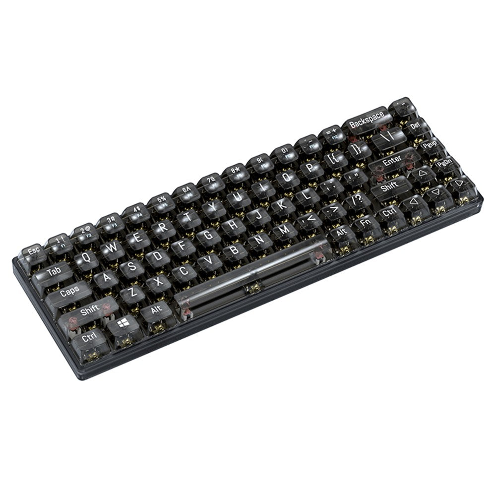 T-WOLF T40 Wired Mechanical Keyboard with Clear Keycaps – image 9
