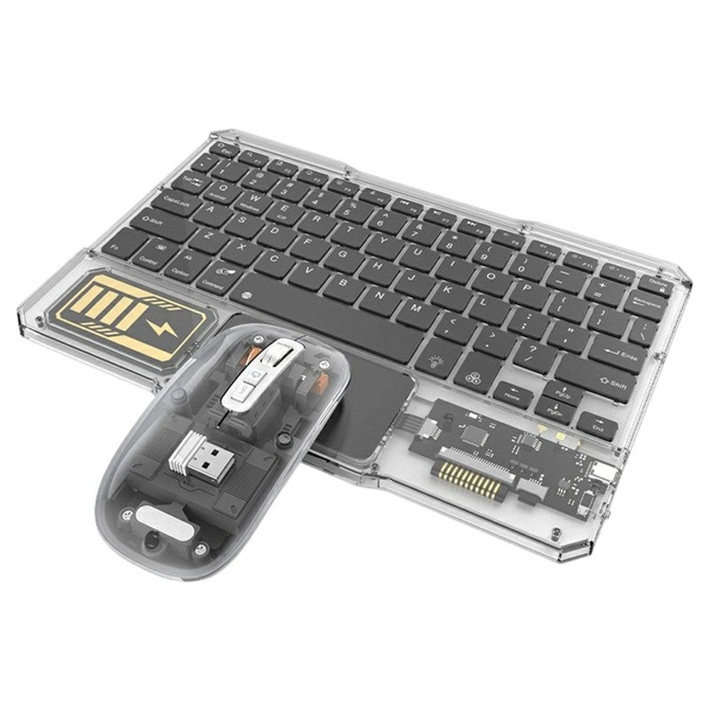 KB333 Transparent Wireless Keyboard & Mouse Set – image 10