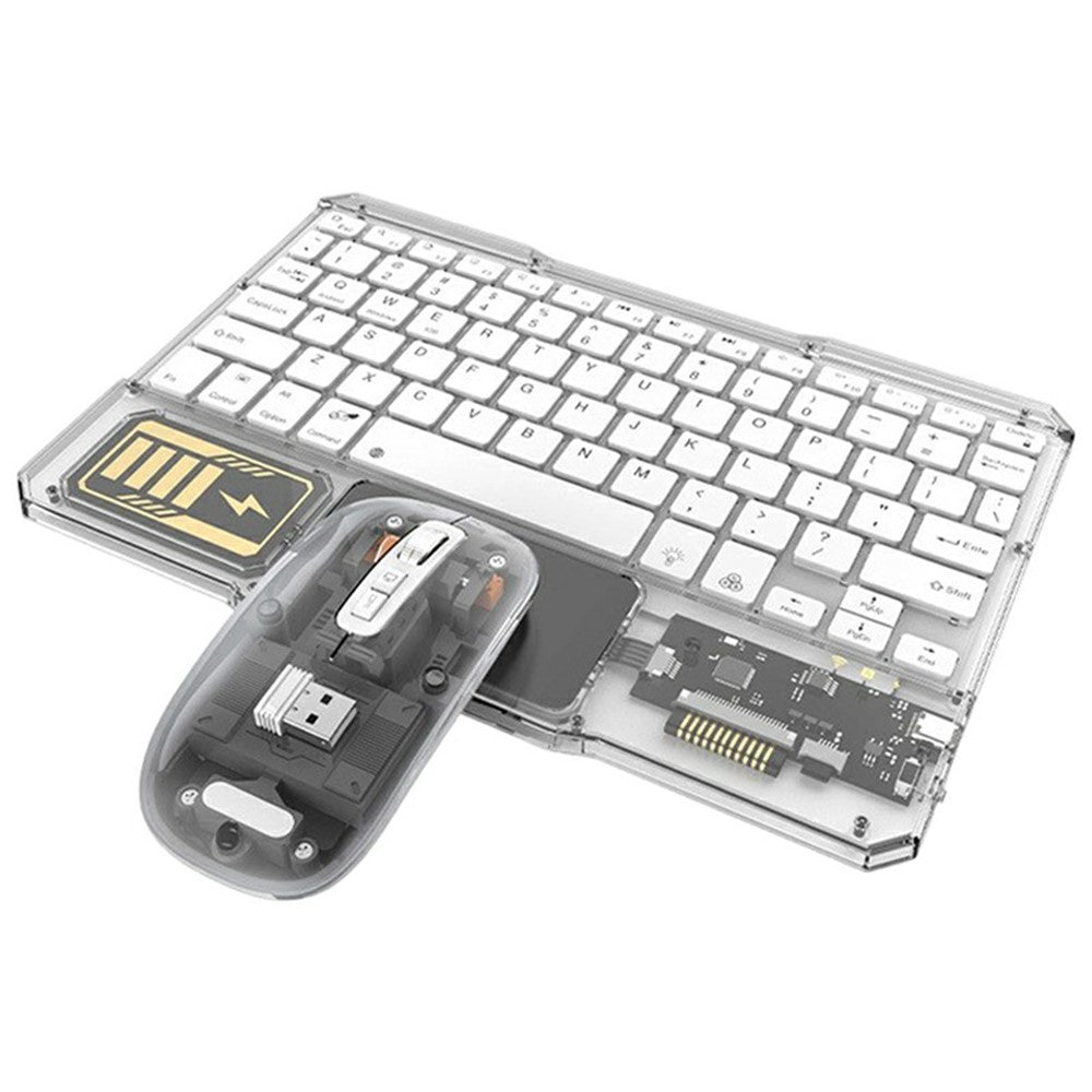 KB333 Transparent Wireless Keyboard & Mouse Set – image 11