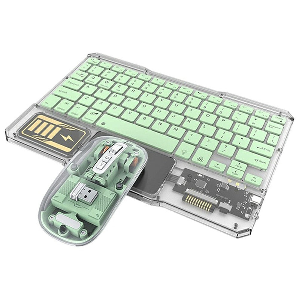 KB333 Transparent Wireless Keyboard & Mouse Set – image 12