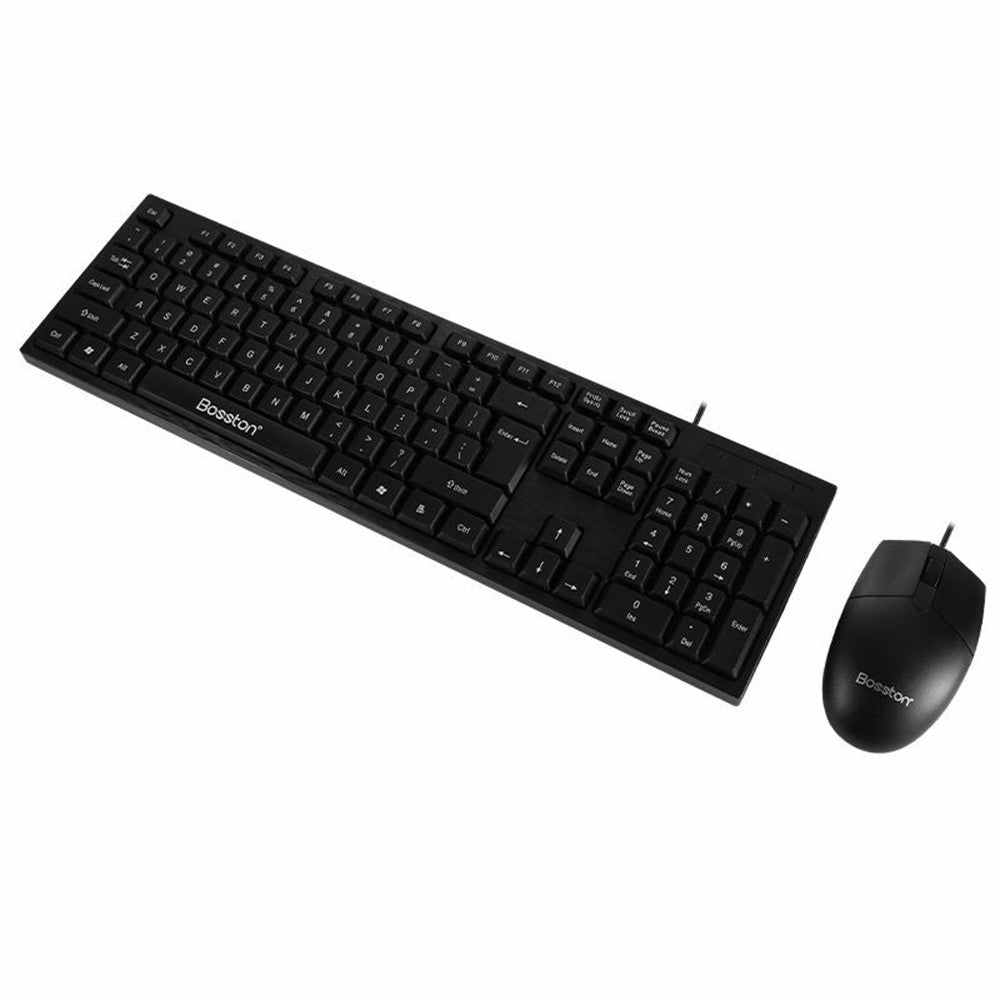 Wired Keyboard & Ergonomic Mouse Set for Desktop & – image 3