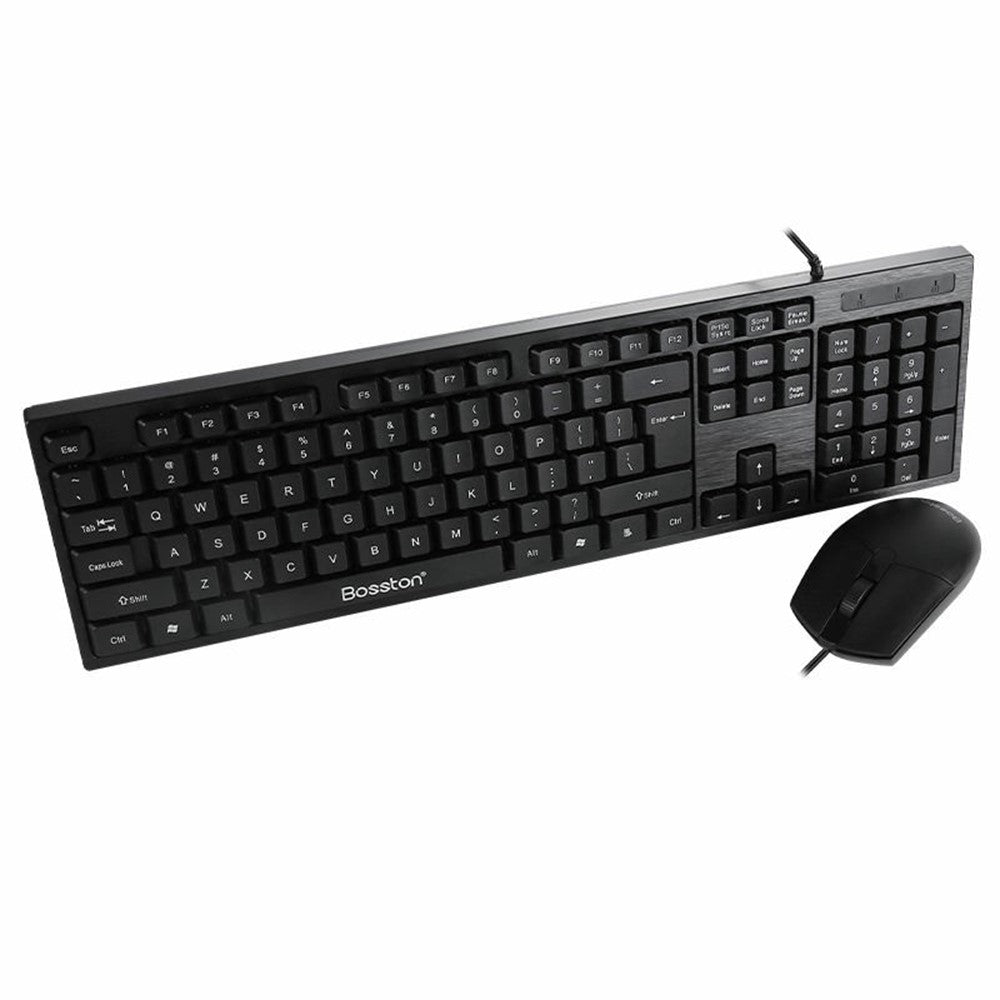 Wired Keyboard & Ergonomic Mouse Set for Desktop & – image 4