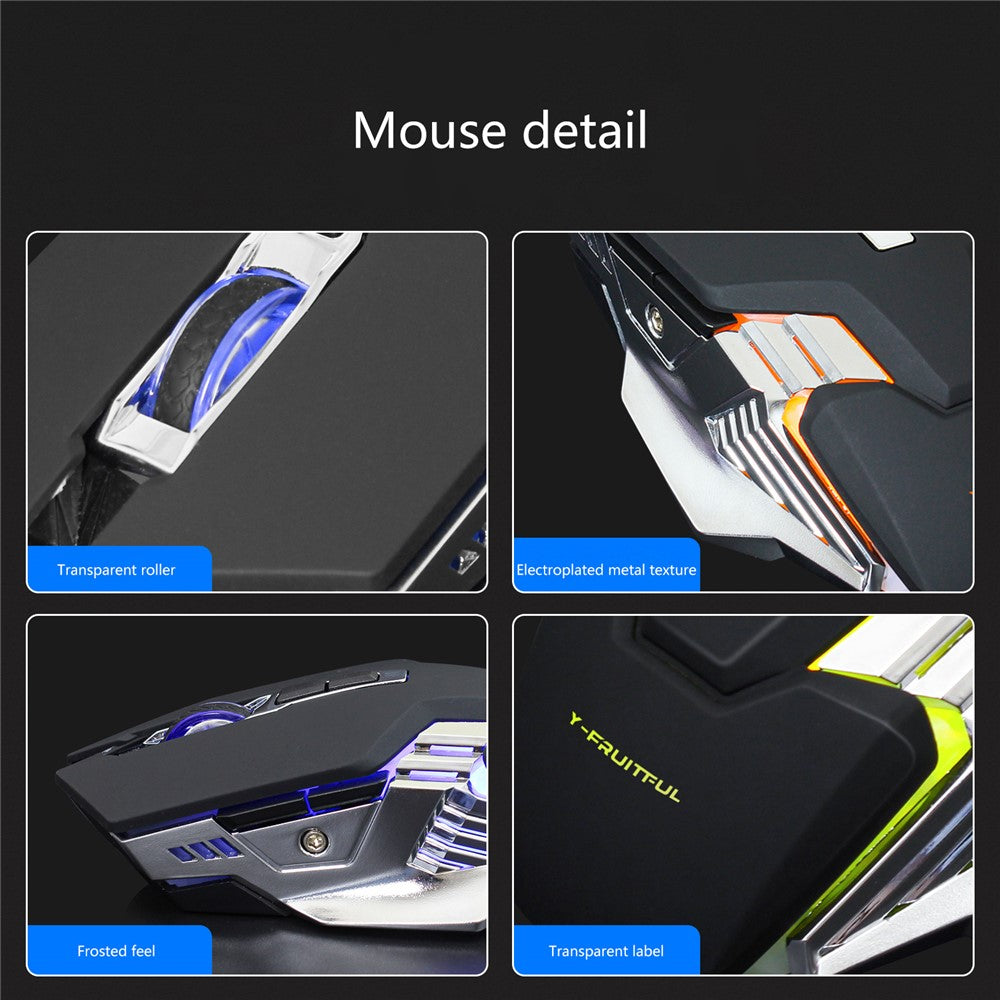 Backlit Wireless Keyboard & Mouse Set for Home Office – image 13