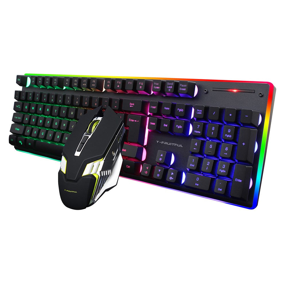 Backlit Wireless Keyboard & Mouse Set for Home Office – image 2