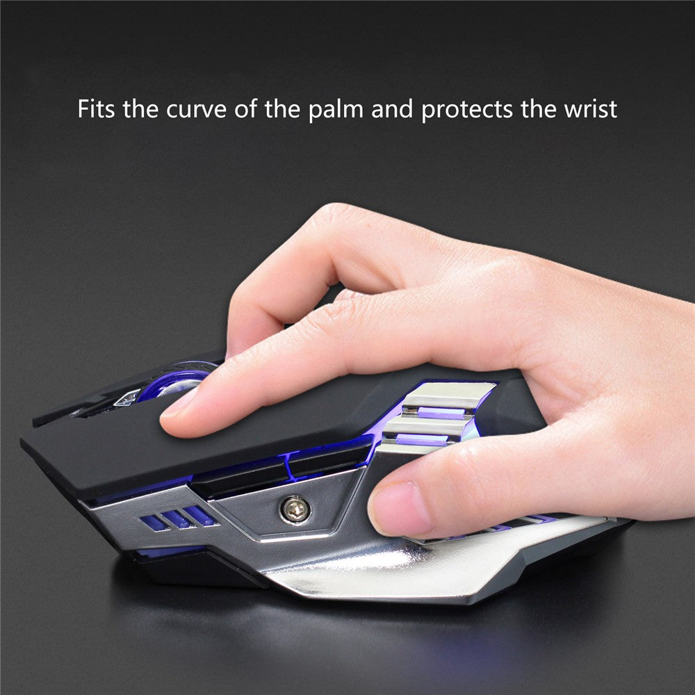 Backlit Wireless Keyboard & Mouse Set for Home Office – image 7