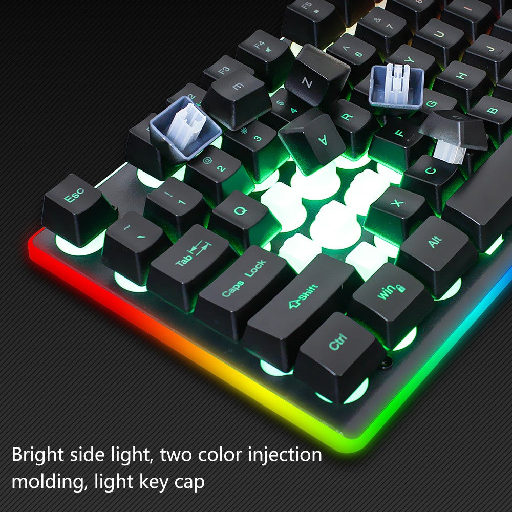 Backlit Wireless Keyboard & Mouse Set for Home Office – image 8