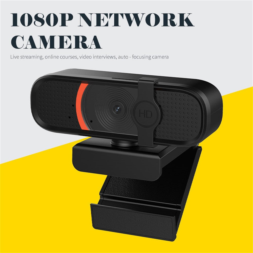 1080P HD Webcam with Microphone & Privacy Cover – image 2