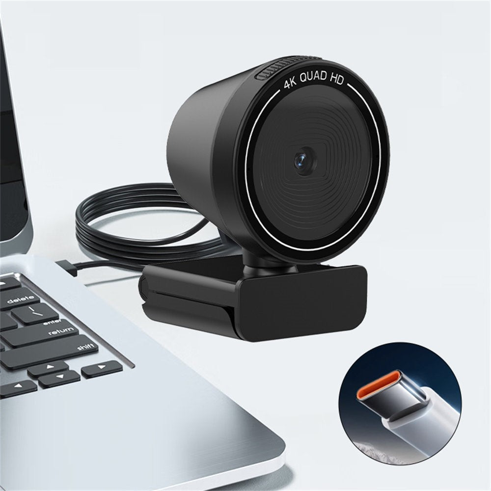 4K Ultra HD Webcam with Rotating Base – image 3