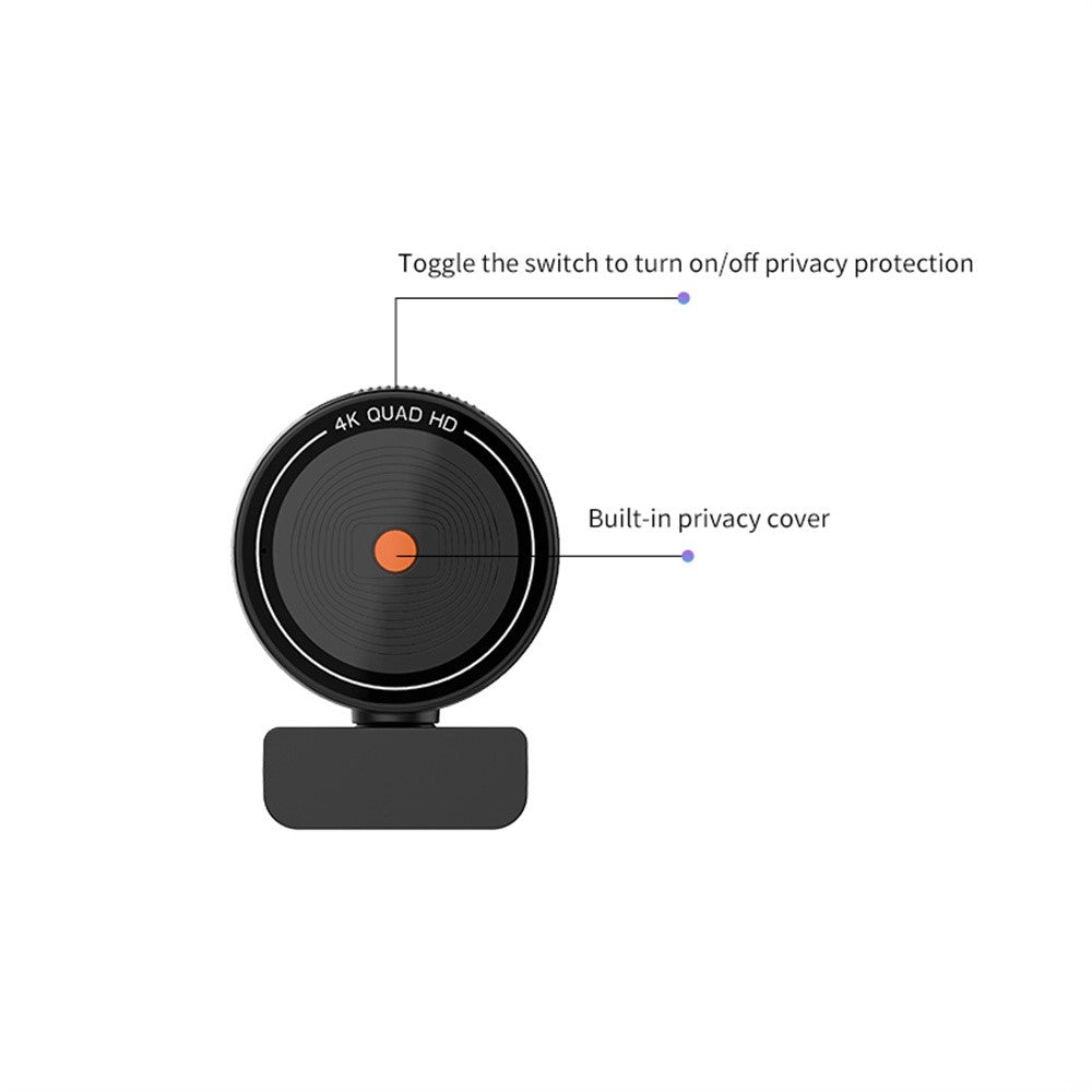 4K Ultra HD Webcam with Remote Control – image 5