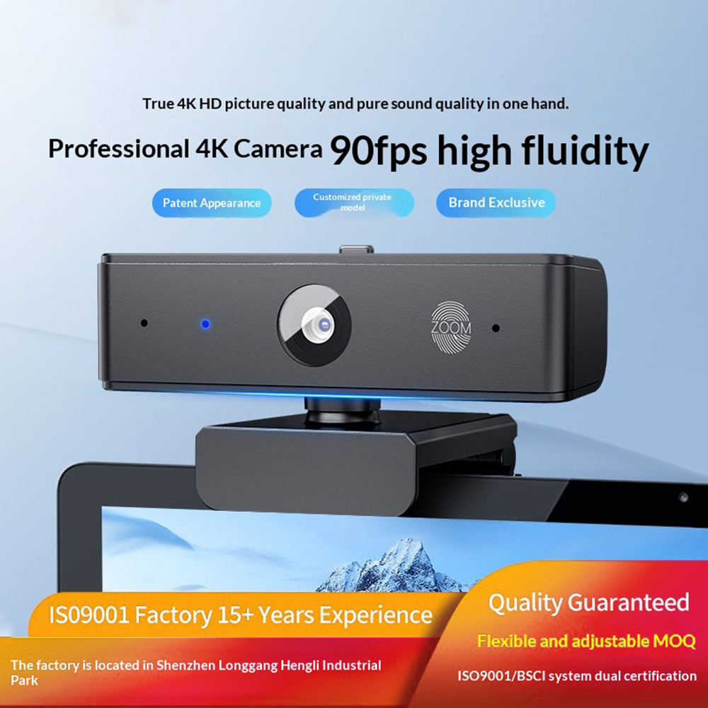 4K Webcam with Noise-Reducing Mic – image 2