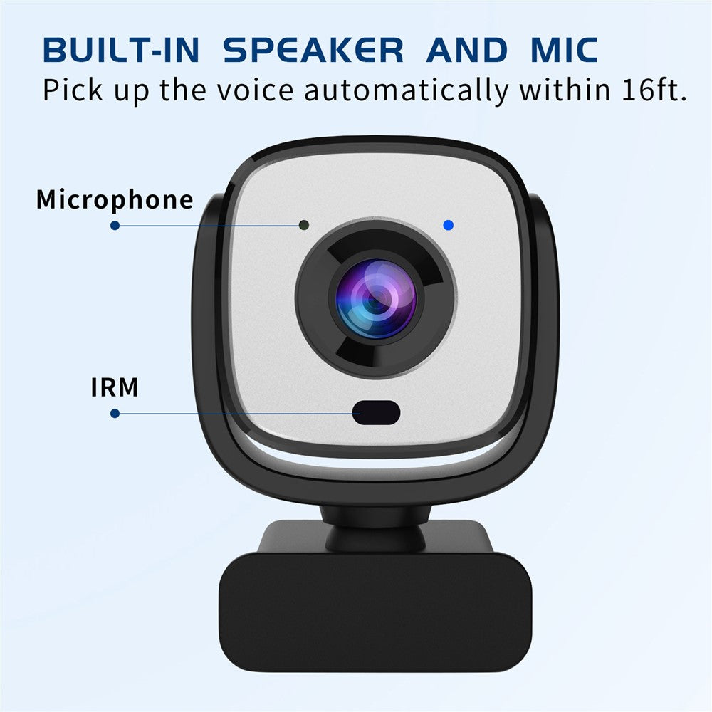 4K AI Autofocus Webcam with Remote Control – image 3