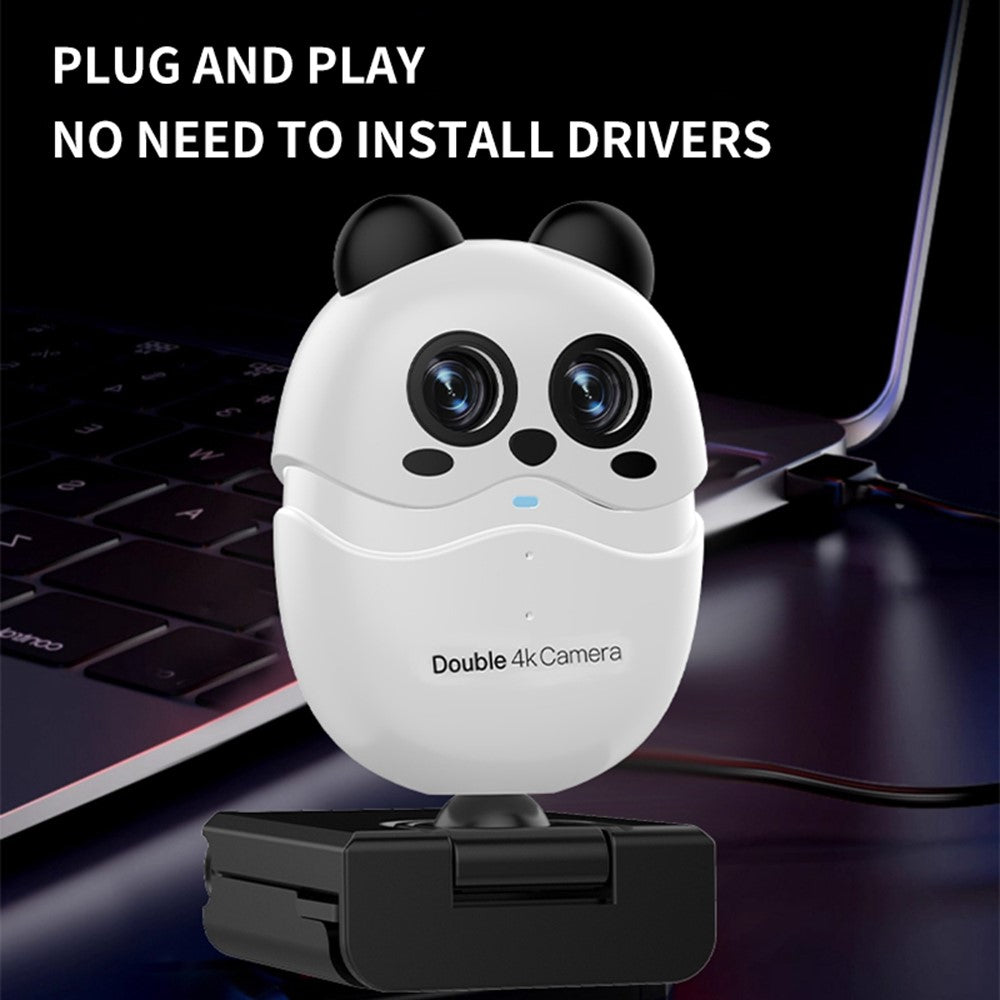 4K Dual-Lens Webcam with Remote Control – image 2