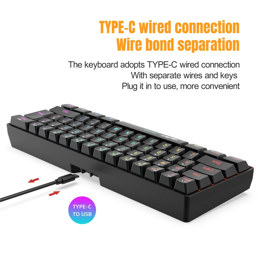 61-Key Tri-Mode Gaming Keyboard – image 5