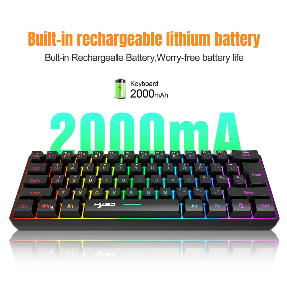 61-Key Tri-Mode Gaming Keyboard – image 7