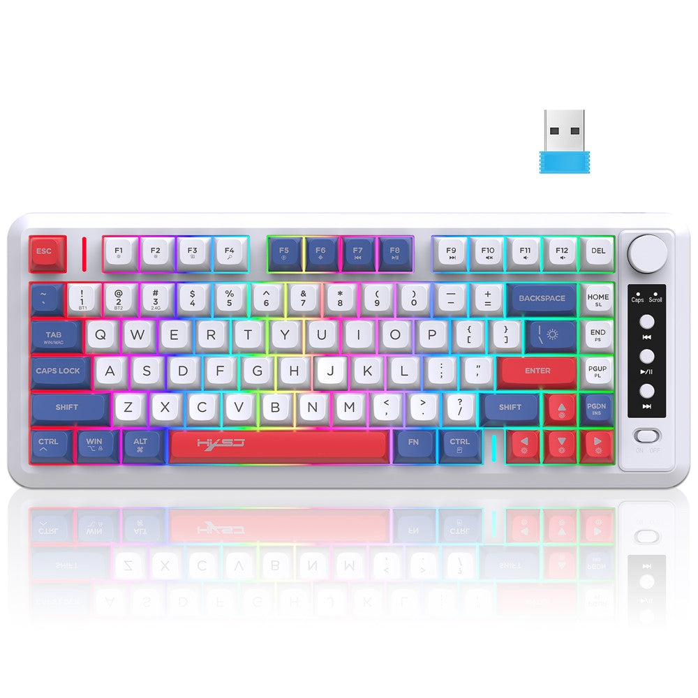 81-Key Tri-Mode Wireless Keyboard – image 11