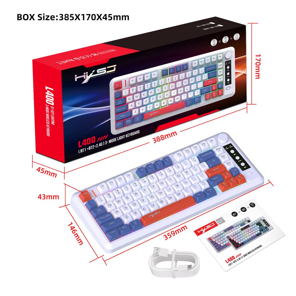 81-Key Tri-Mode Wireless Keyboard – image 12