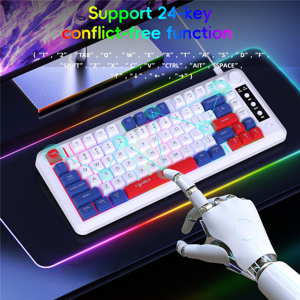 81-Key Tri-Mode Wireless Keyboard – image 7