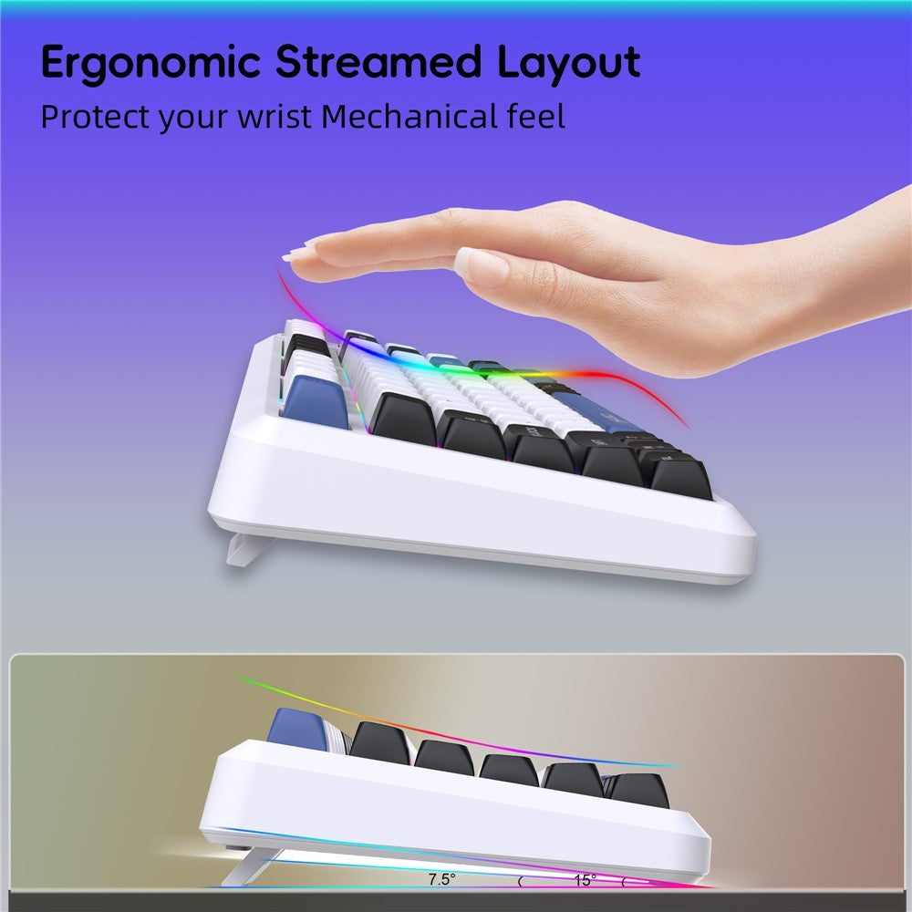 81-Key Tri-Mode Wireless Keyboard – image 8