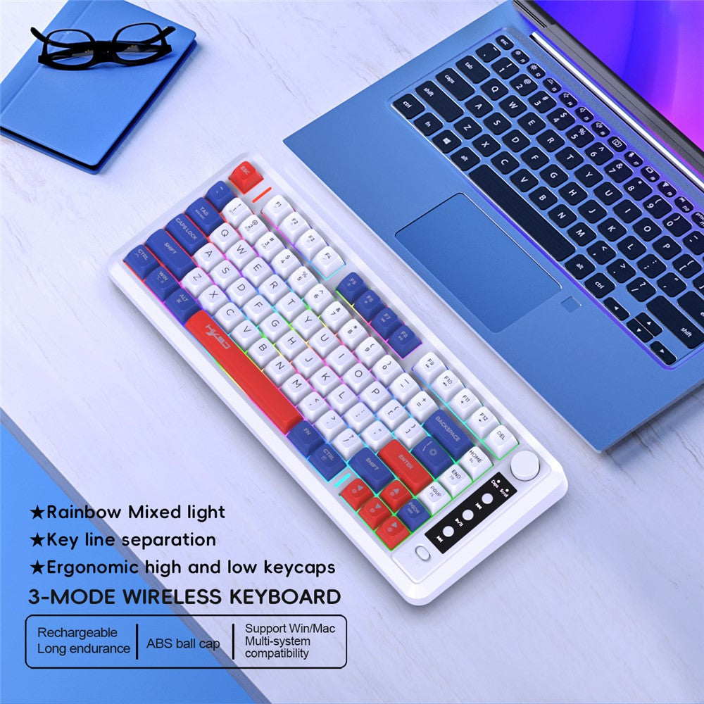 81-Key Tri-Mode Wireless Keyboard – image 9