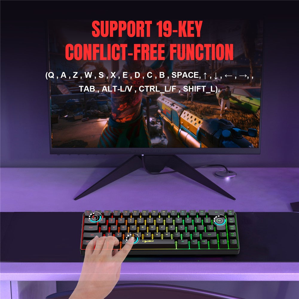 68-Key Wired Gaming Keyboard – image 6