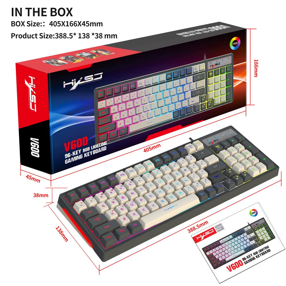 96-Key Wired Gaming Keyboard – image 11