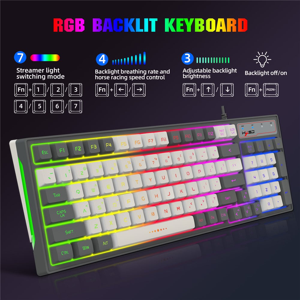96-Key Wired Gaming Keyboard – image 4