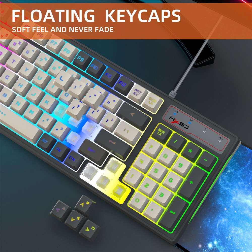 96-Key Wired Gaming Keyboard – image 6