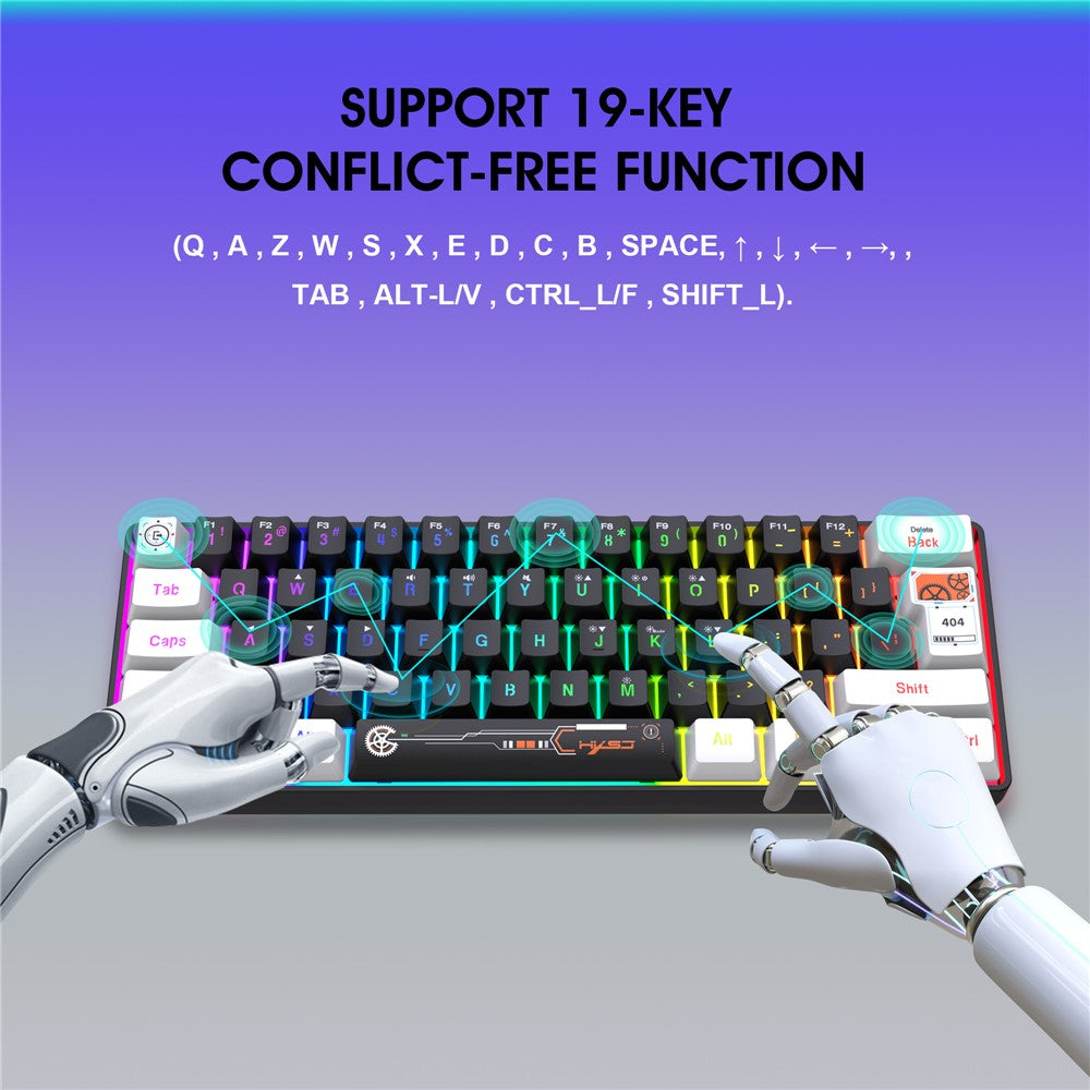 61-Key Compact Wired Gaming Keyboard – image 11