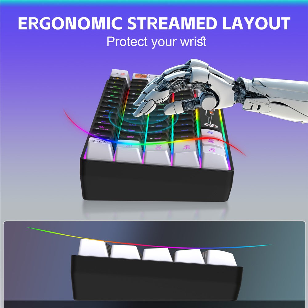 61-Key Compact Wired Gaming Keyboard – image 6