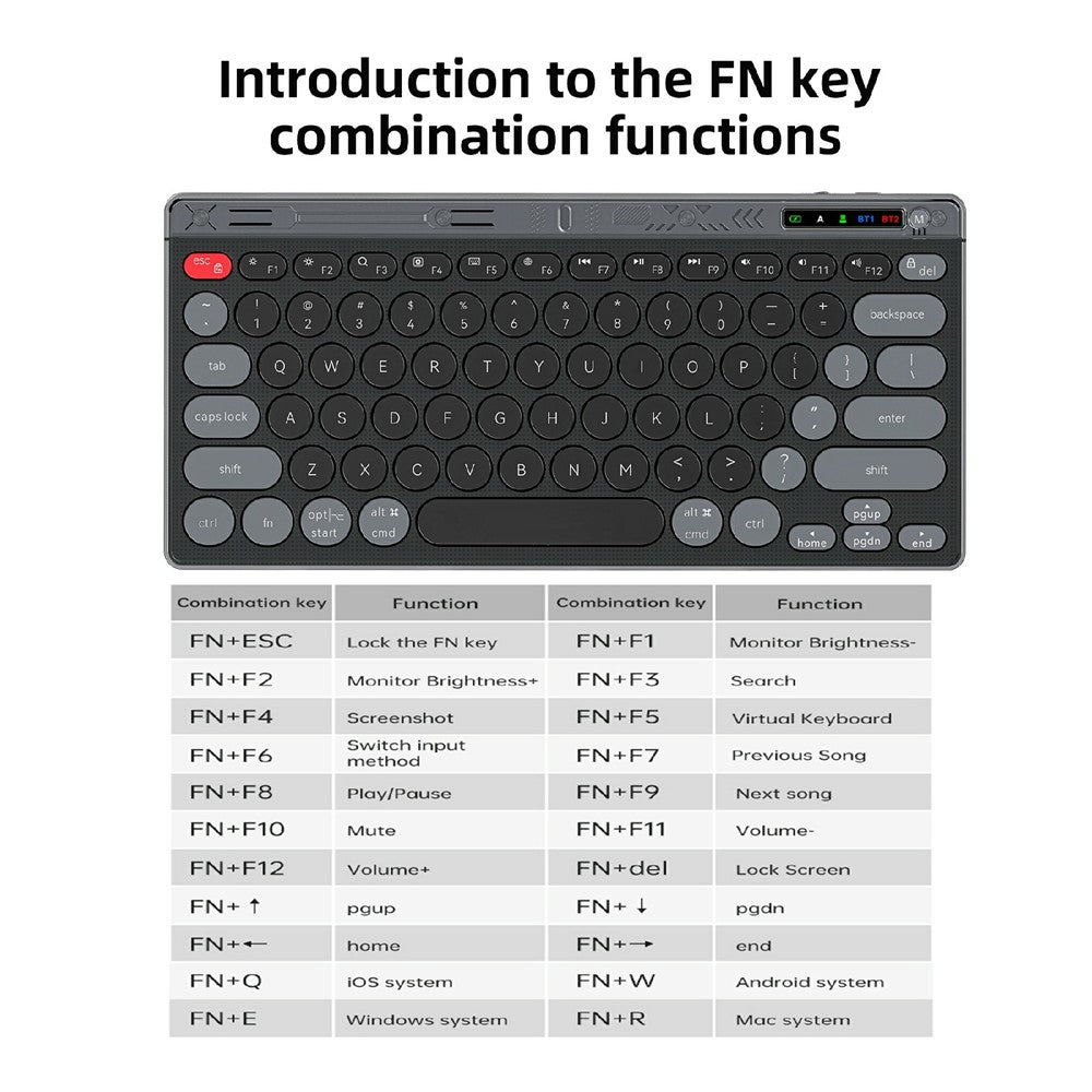 HXSJ MK781 Wireless Keyboard & Mouse Set – image 6