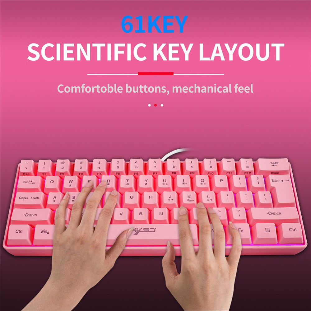 61-Key Wired Gaming Keyboard – image 4