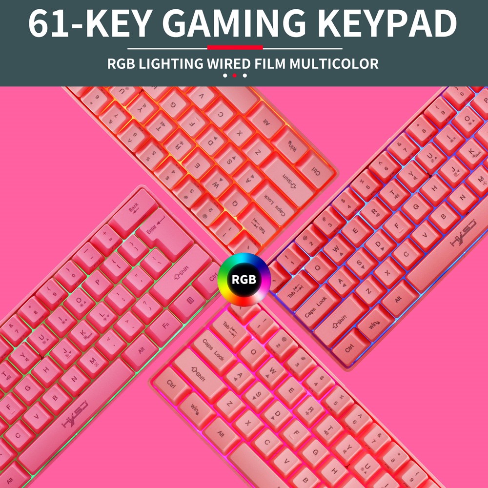 61-Key Wired Gaming Keyboard – image 6