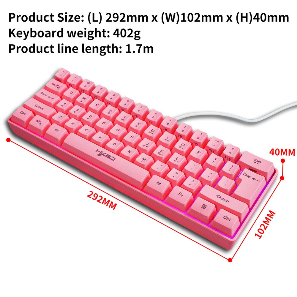 61-Key Wired Gaming Keyboard – image 9