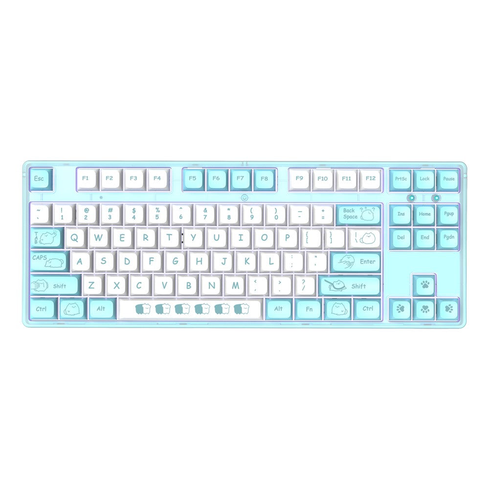 87-Key Ergonomic Mechanical Keyboard – image 2