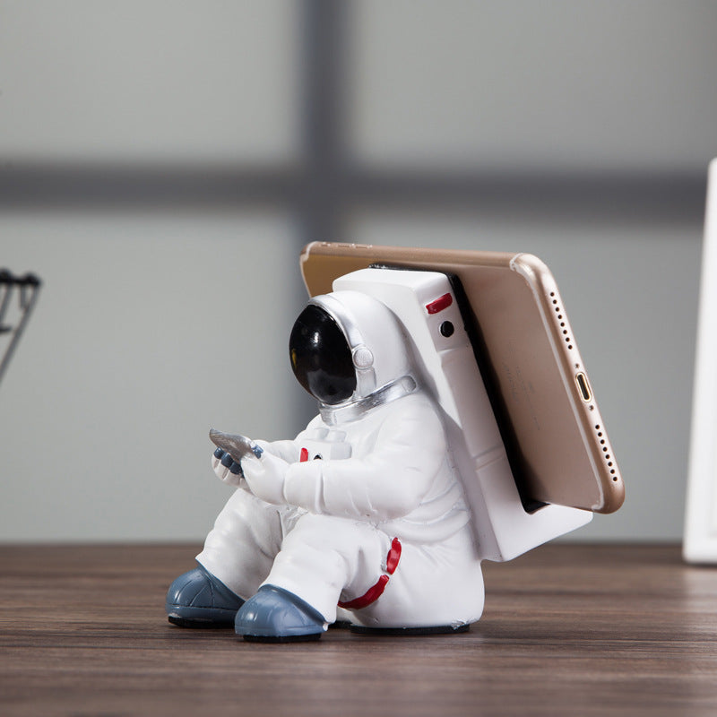 Astronaut Desktop Phone Stand – Fun Desk Decor
